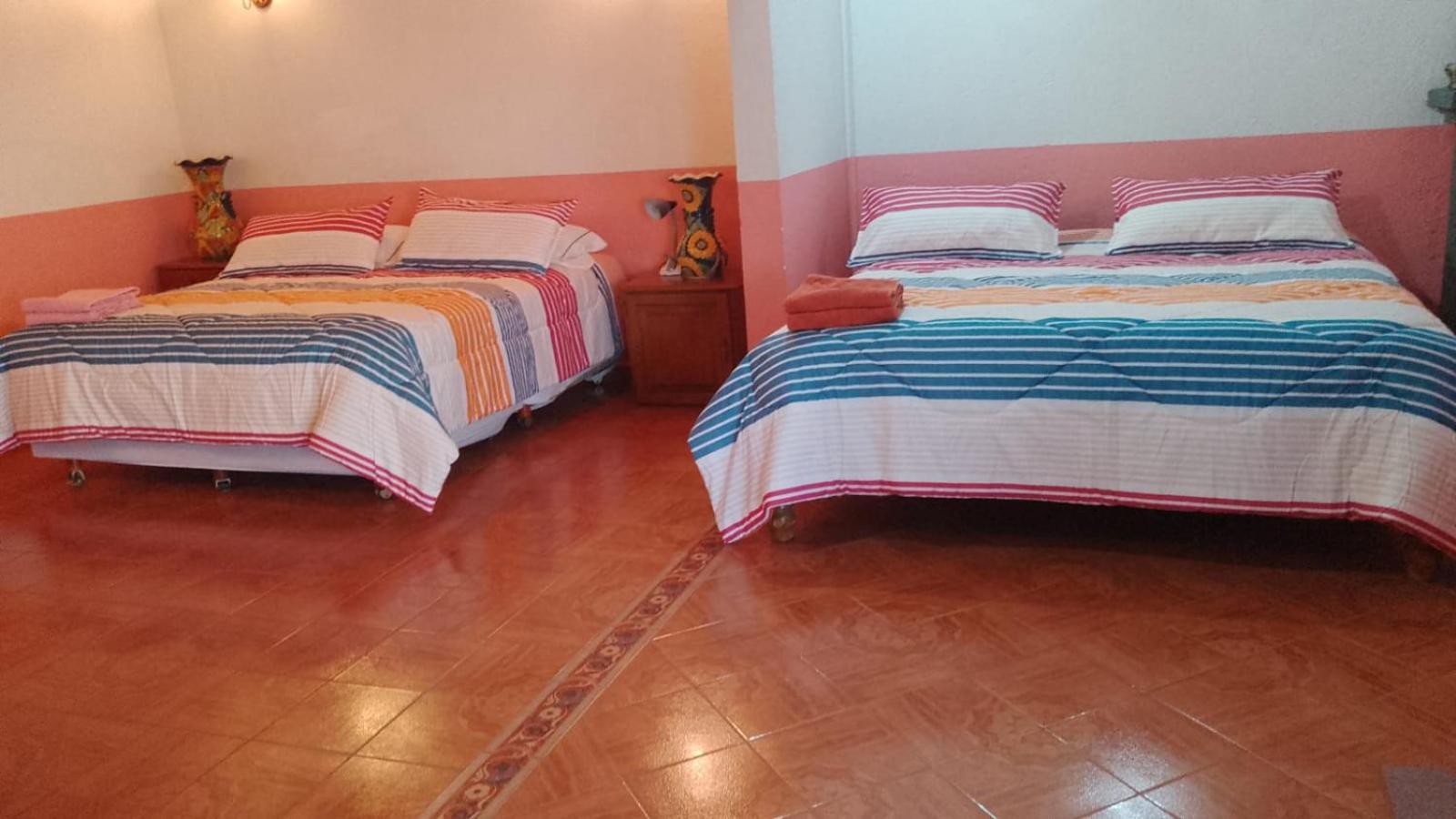 Olivos Habitacion Cuadruple Текискиапан Экстерьер фото